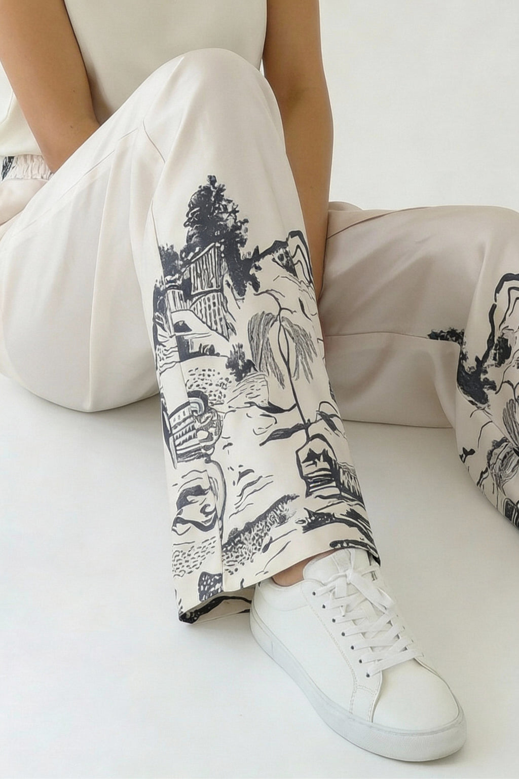 Wayfarer Trousers Cream