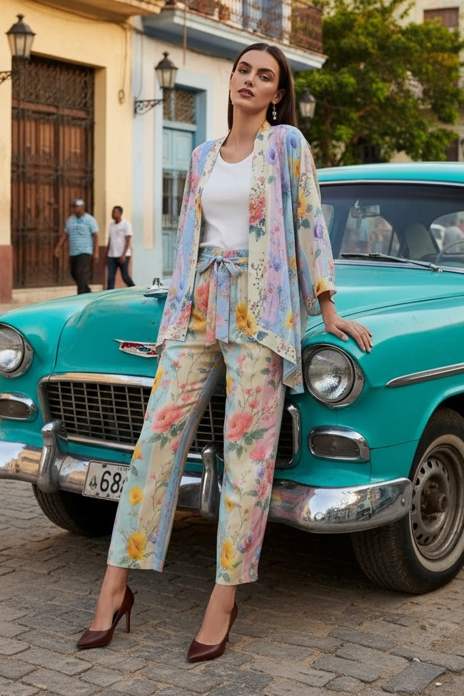 Florina Short Kimono Shrug