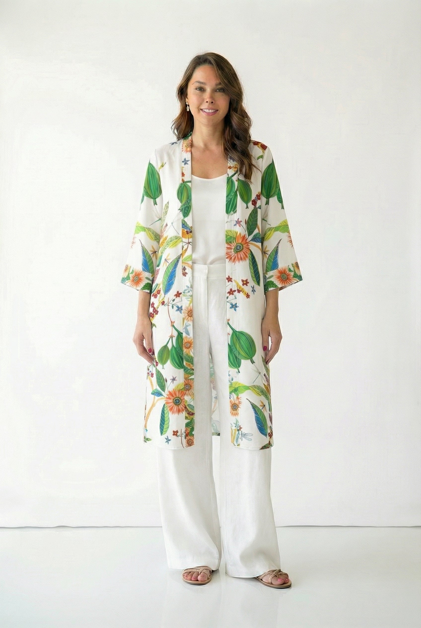 Amaya Long Kimono Shrug