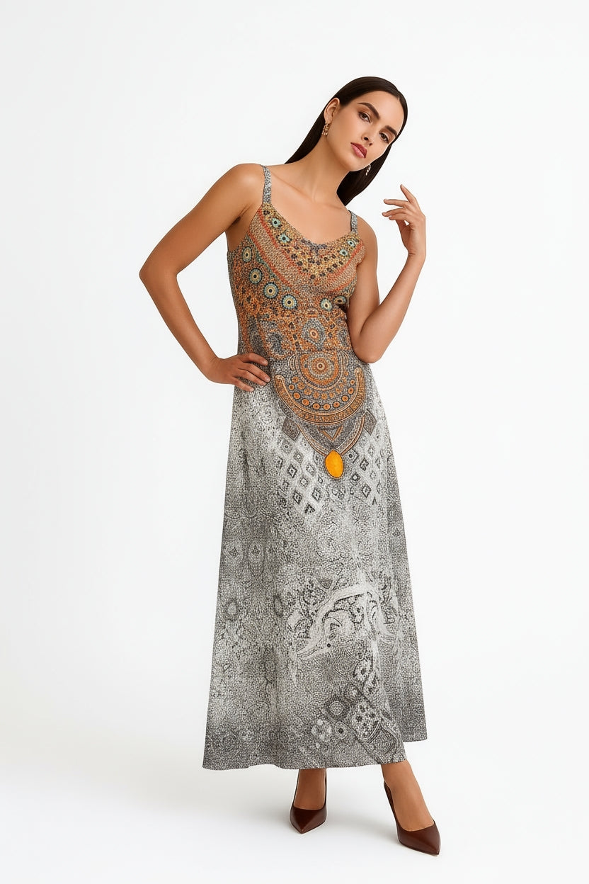 Monte Blanco Maxi Dress