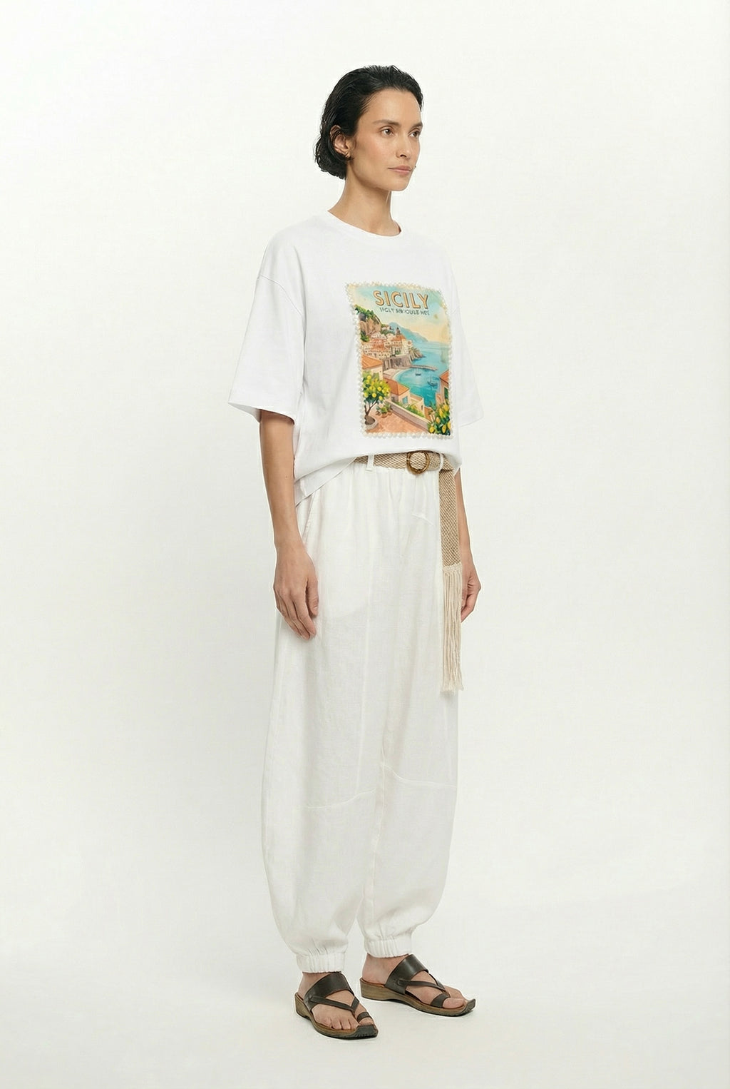 Postcards T-Shirt, Sicily