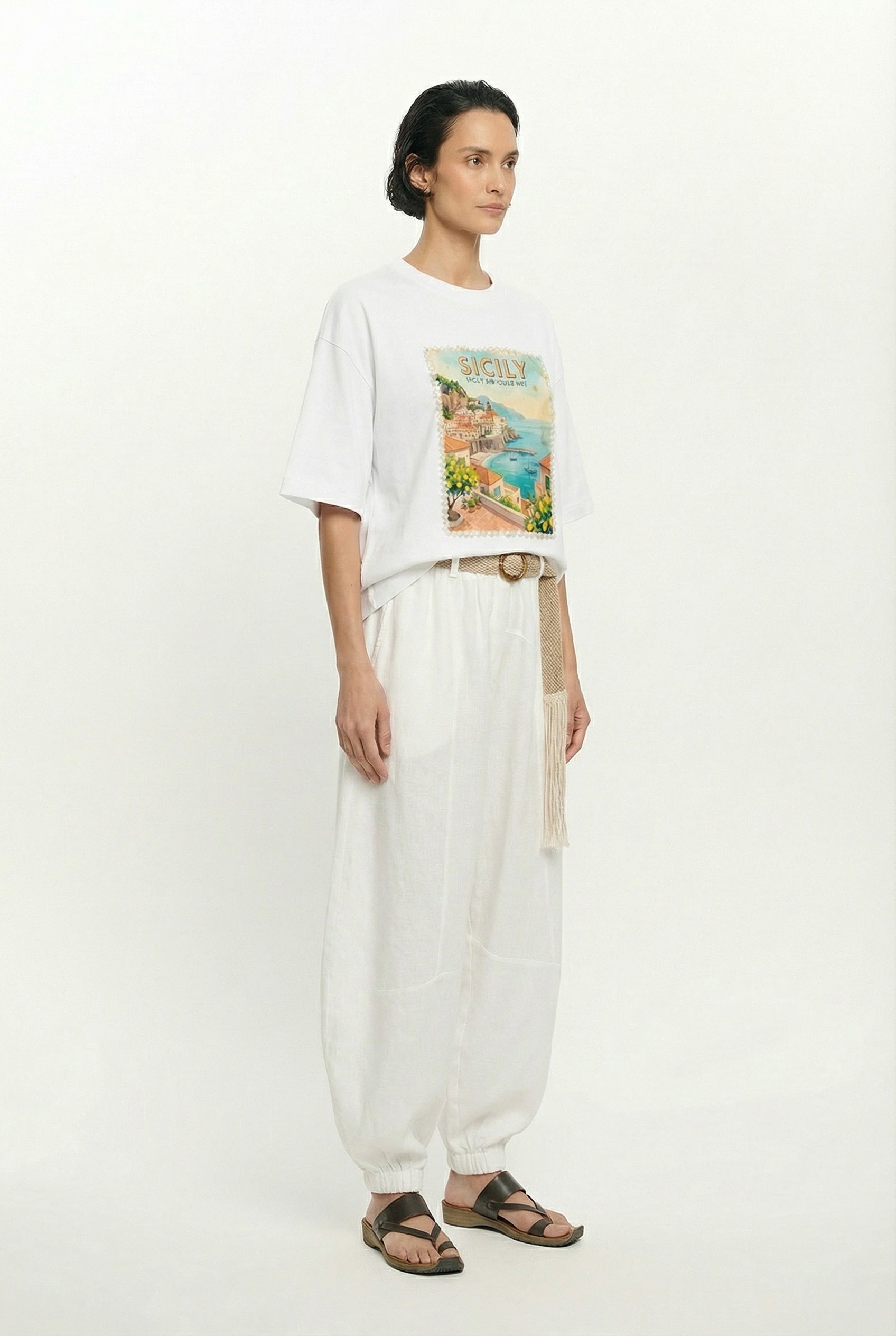 Postcards T-Shirt, Sicily