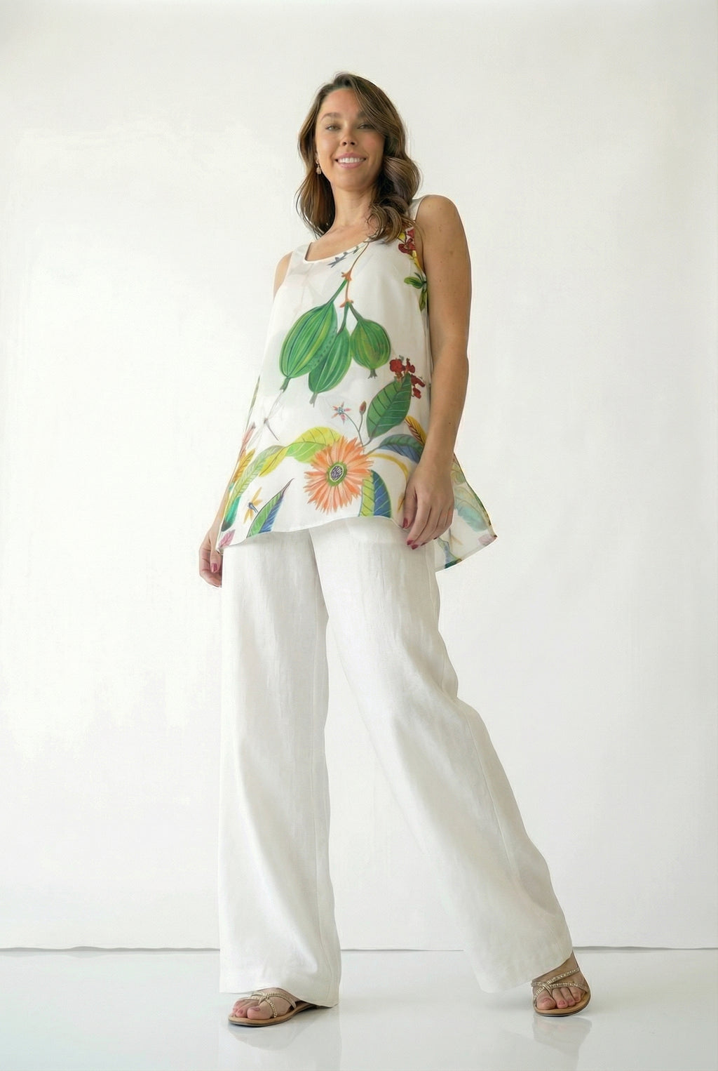 Amaya Flowing Tank Top