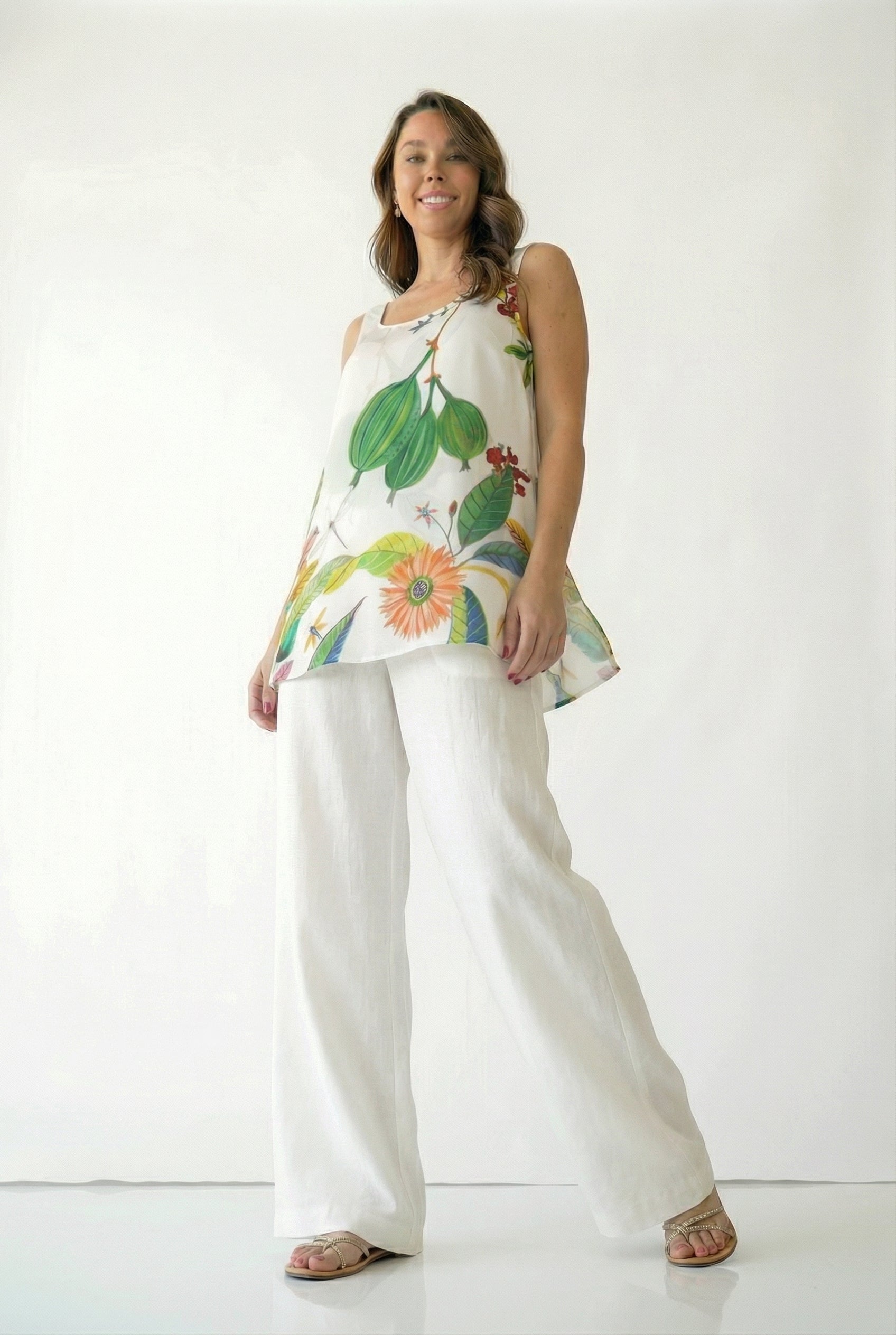 Amaya Flowing Tank Top