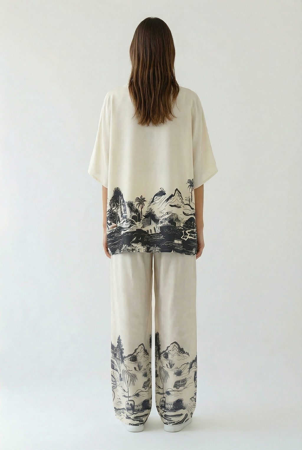 Wayfarer Kaftan Top Cream