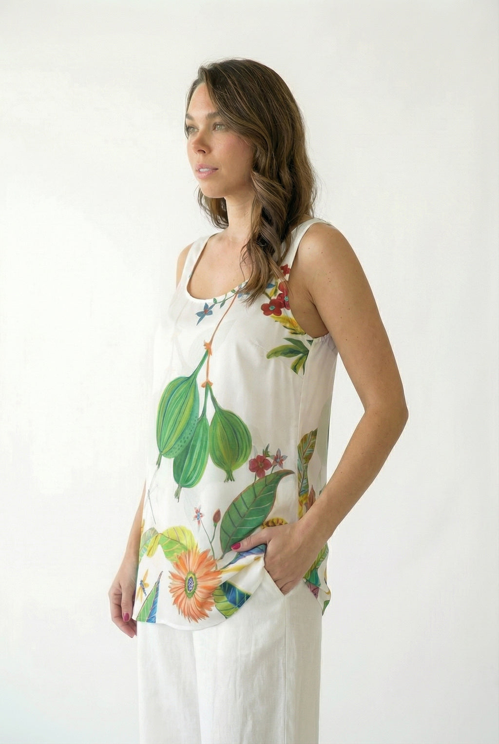 Amaya Flowing Tank Top