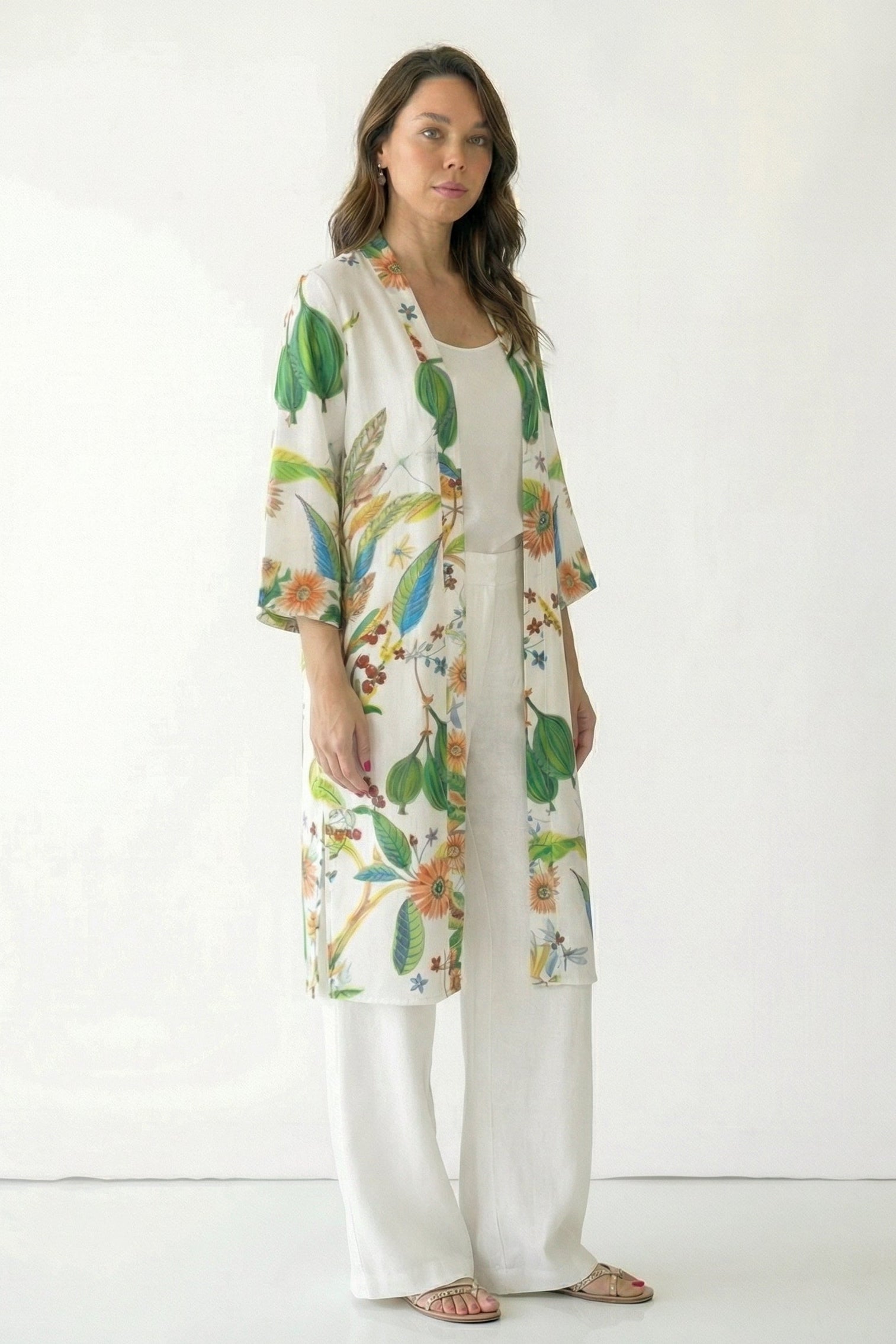 Amaya Long Kimono Shrug