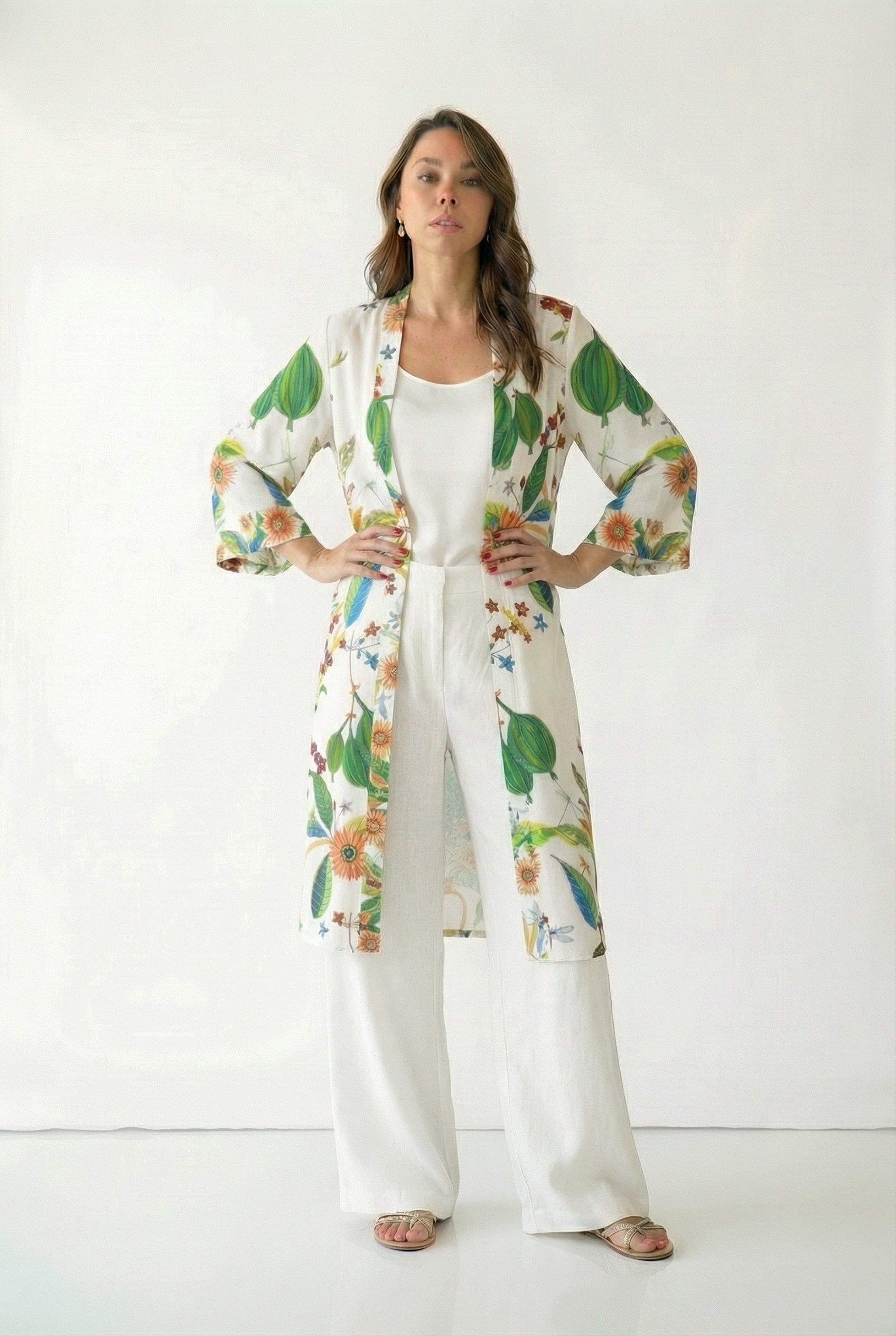 Amaya Long Kimono Shrug