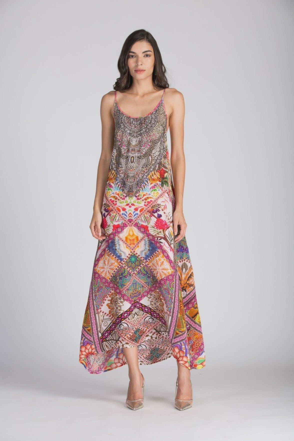 Tunisia Strap Maxi Dress