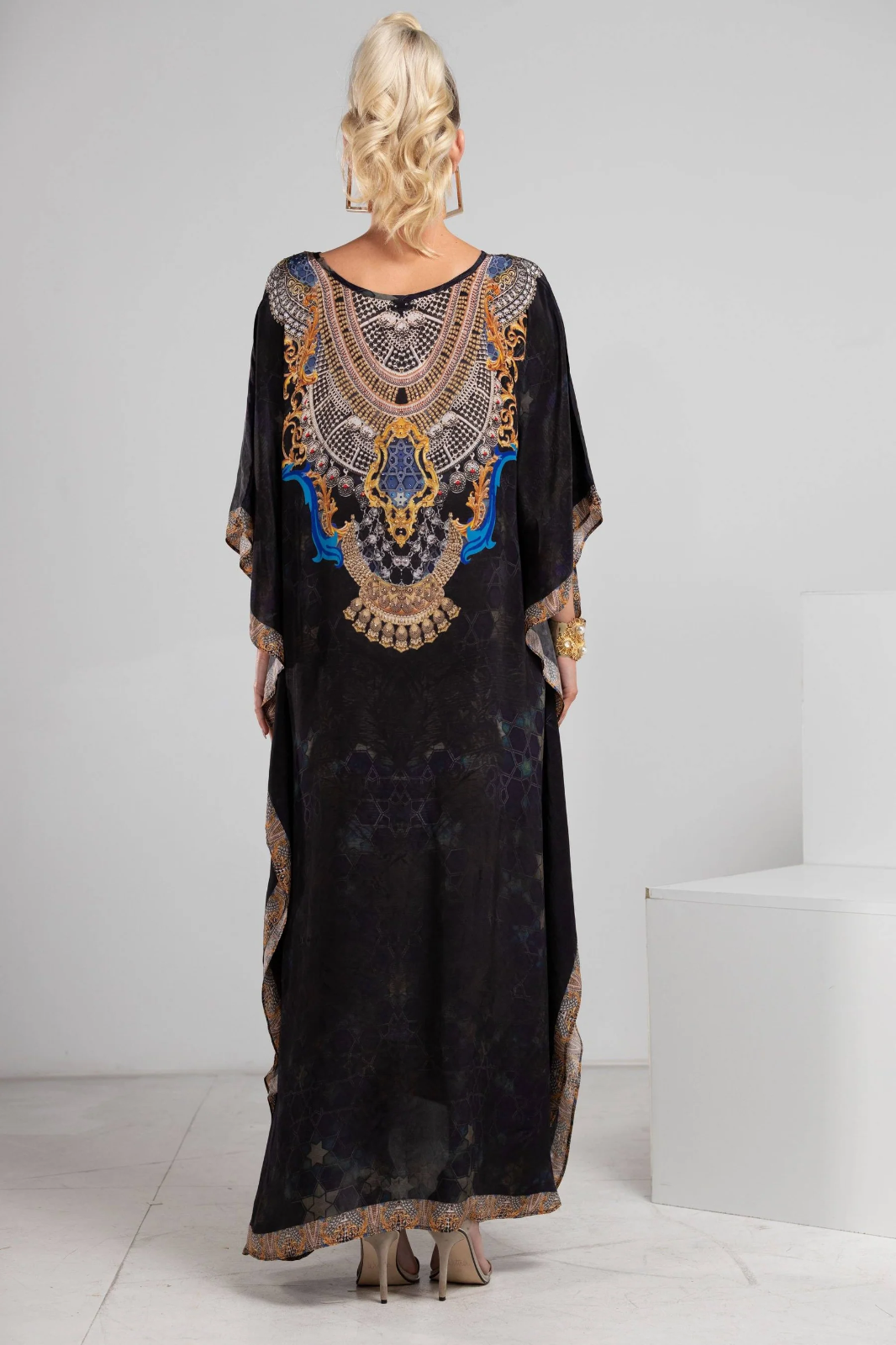 Midnight In Paris Long Kaftan